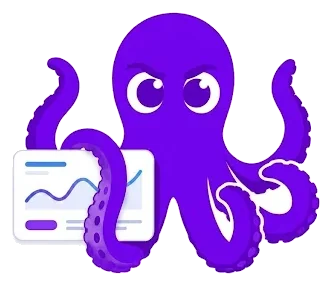Pilo Octopus mascot logo